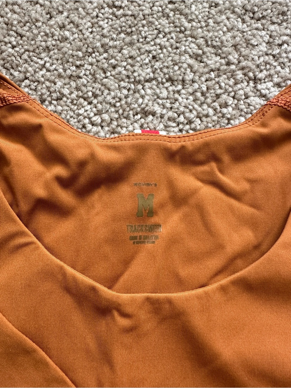Tracksmith Burnt Orange Bell Lap Top - Picture 2 of 4